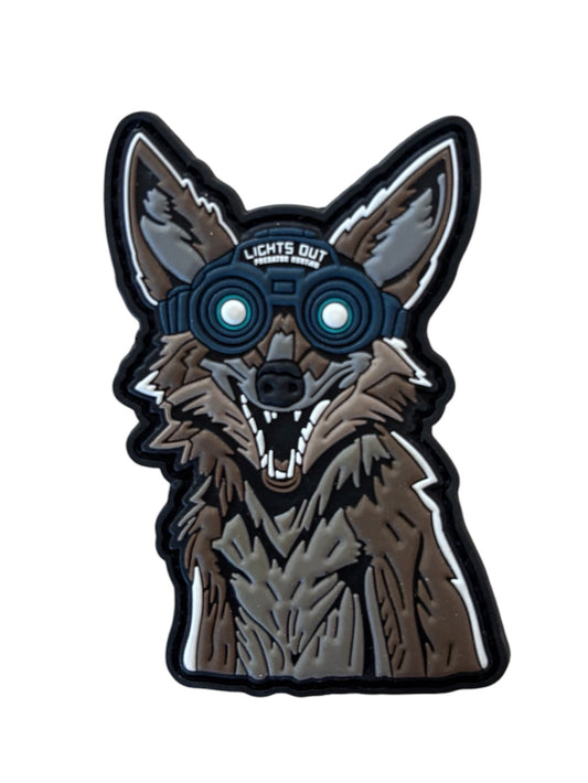 Lights Out Logo PVC Patch