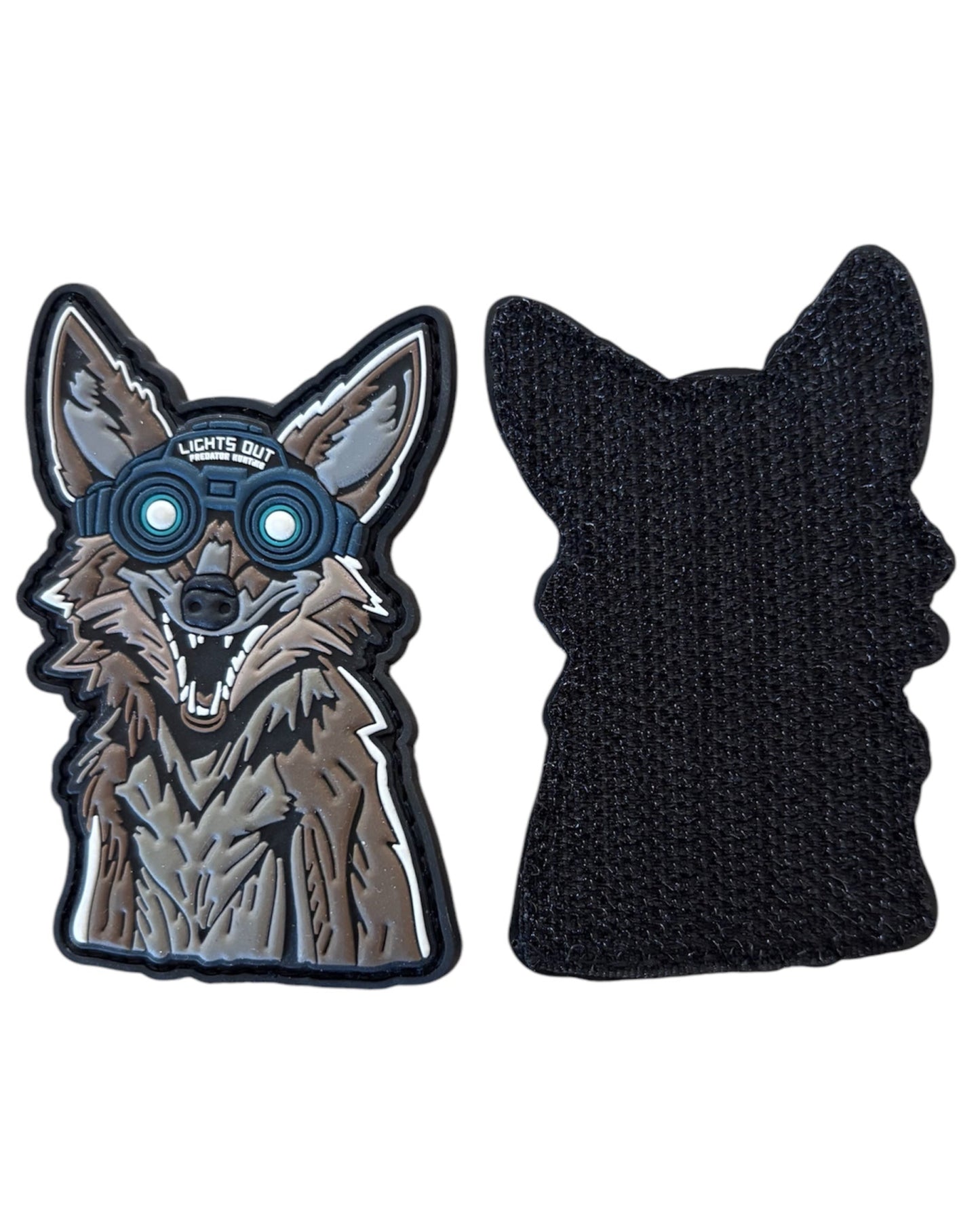 Lights Out Logo PVC Patch